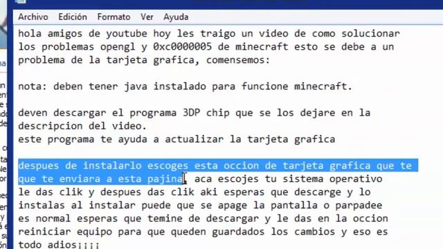 solucion de opengl y 0xc000005 de minecraft смотреть онлайн