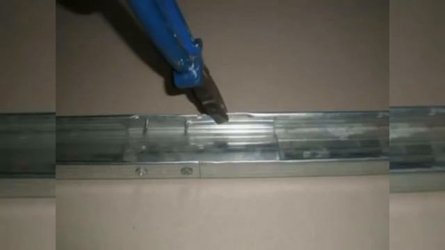 Как соединить профиль для гипсокартона смотреть онлайн