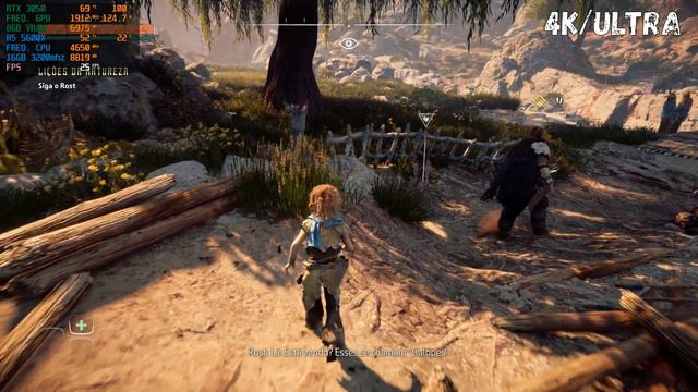 HORIZON ZERO DAWN - TESTE EM 1440P/4K (RTX 3050 + 5600X) смотреть онлайн