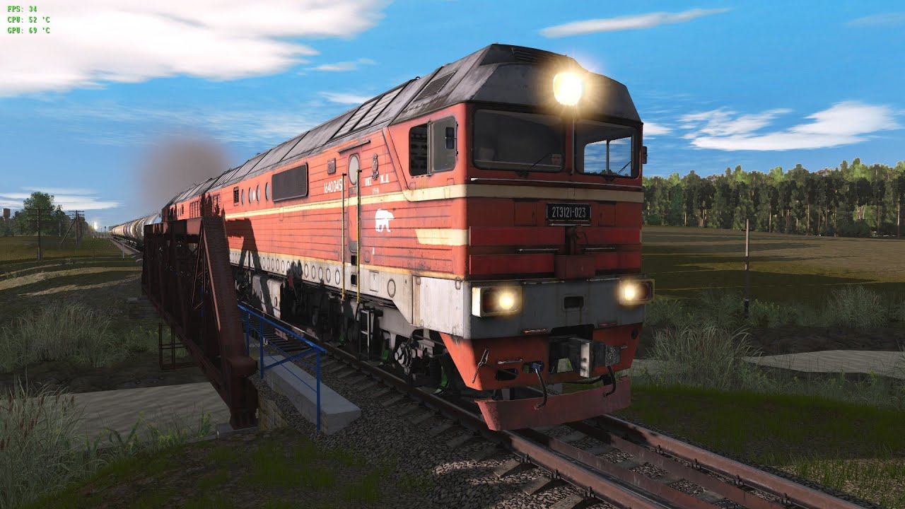 Trainz 22 сценарий 