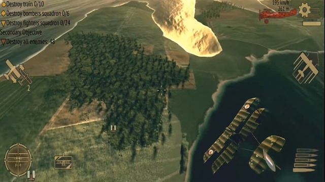 Warplanes: WW1 Sky Aces - Android Gameplay Video #1 смотреть онлайн