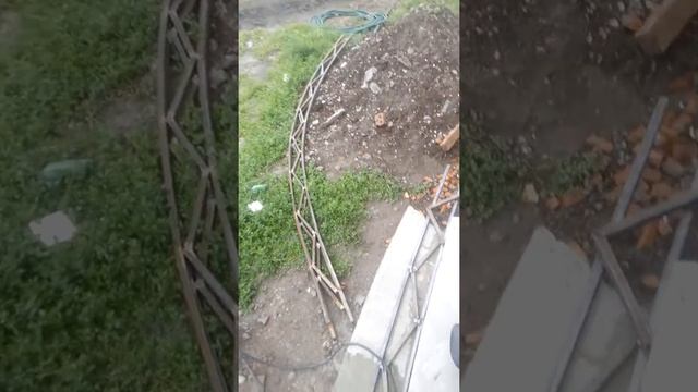 Арочный навес,козырек.Часть 2. смотреть онлайн