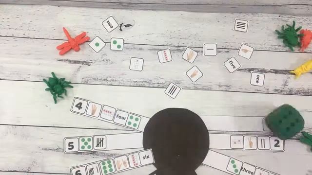 Halloween Spider Number Recognition Game смотреть онлайн