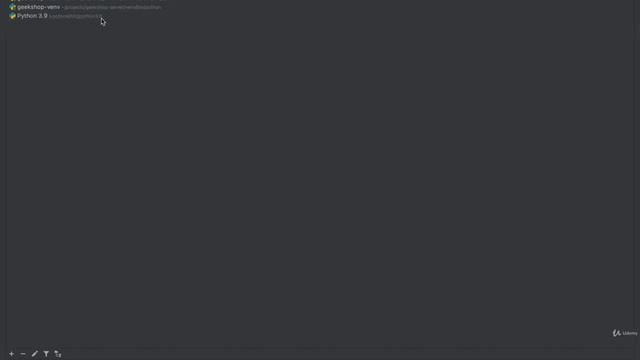 7 Открытие и настройка проекта через PyCharm смотреть онлайн