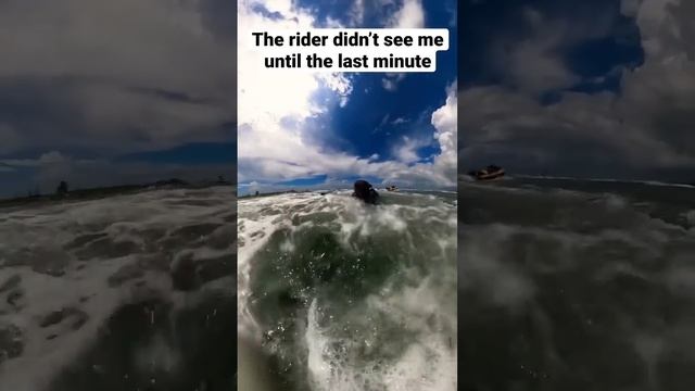 Rider Didn’t See Me Until The Last Minute