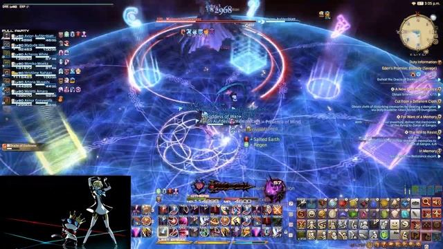 FFXIV Oracle of Darkness E12S P2 Kill, DRK POV смотреть онлайн