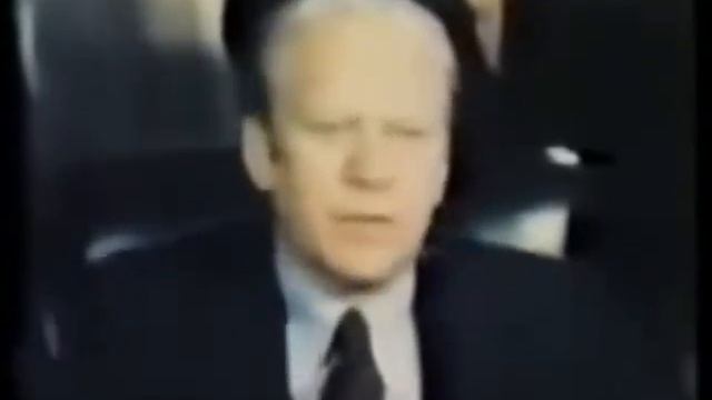 President Gerald Ford On Swine Flu (1976)