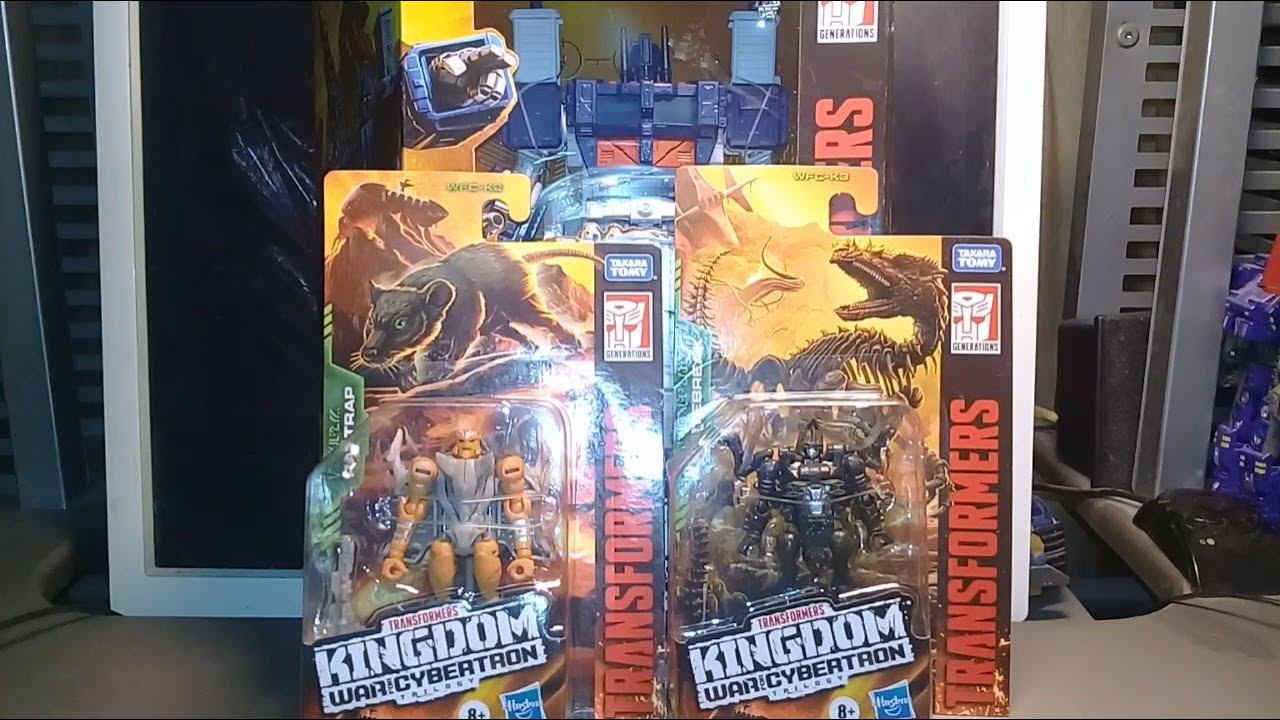 X3 Unpackaging! WFC Kingdom Cores and Leader by Hasbro смотреть онлайн