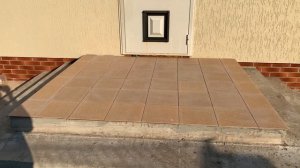 Укладка плитки на бетонное крыльцо дома , КЛИНКЕР 30 Как укладывать клинкерную плитку