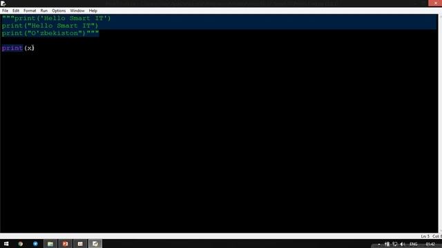 Python All of print() function смотреть онлайн