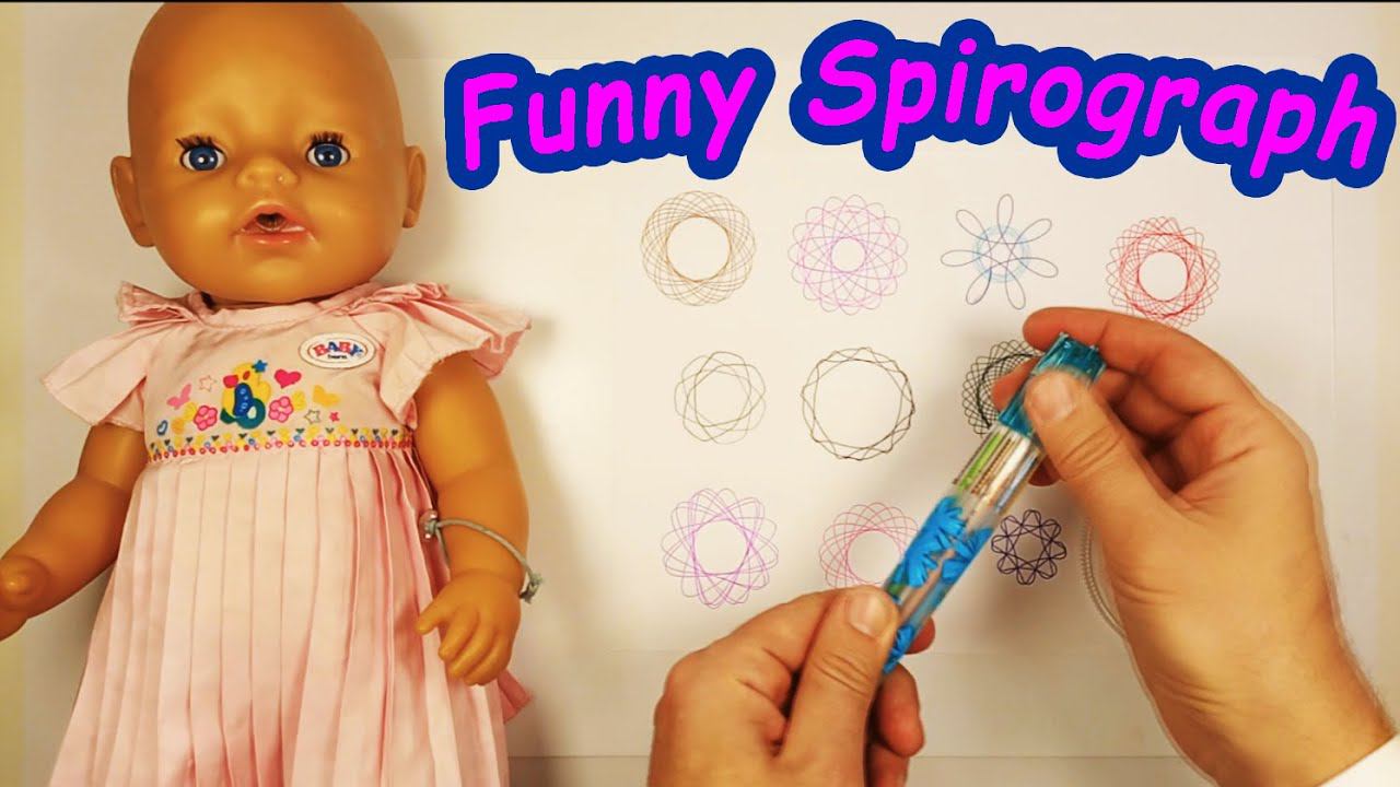 Baby Born and Funny Spirograph смотреть онлайн