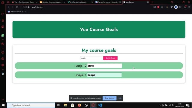 Vuejs Bangla tutorial - rendering list element смотреть онлайн