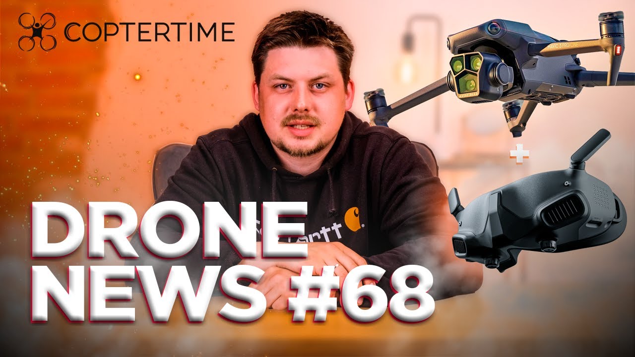 Drone News #68: DJI Mavic 3 Pro уже в продаже, подключение дронов DJI к Goggles и Integra