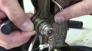 Подольская швейная машинка. Регулятор натяжения. Моталка. Видео № 258.