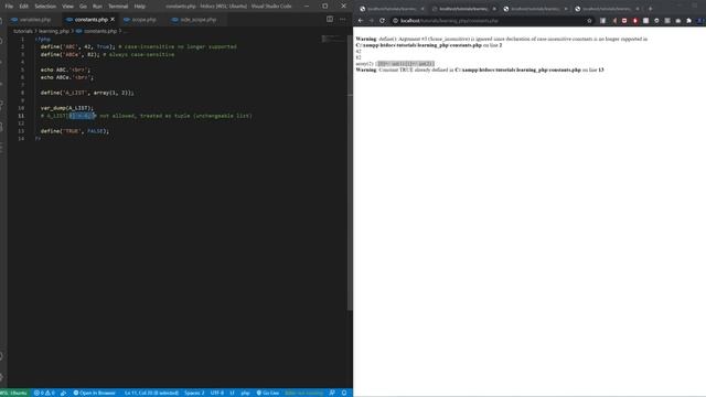 CSE340 W04 PHP Variables and Scope смотреть онлайн