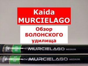 ВСЯ ПРАВДА О УДИЛИЩАХ КАЙДА МУРСЕЛАГО | KAIDA MURCIELAGO - ОБЗОР БОЛОНСКИХ УДИЛИЩ