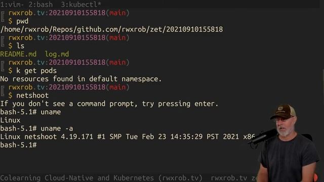 Colearning Cloud-Native and Kubernetes (rwxrob.tv) смотреть онлайн