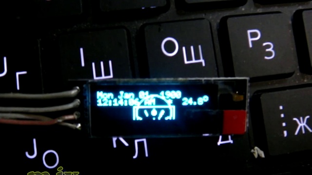 Arduino oled clock Часы на мелком дисплее самоделки смотреть онлайн