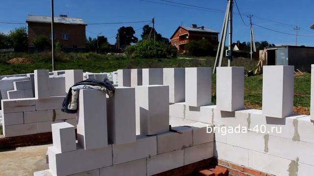 Бригада-40 - Строительство домов в Калуге от фундамента до кровли смотреть онлайн