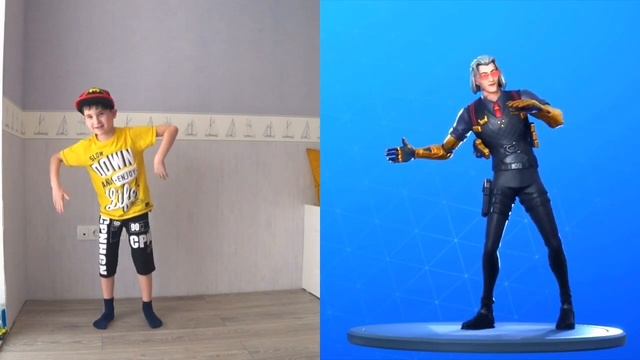 Кто КРУЧЕ ТАНЦУЕТ Идар и Дамир УСТРОИЛИ Челлендж в Fortnite Dance Challenge смотреть онлайн