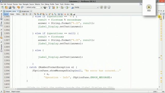 How to Create a Calculator using Java Netbeans IDE Practice by B G W смотреть онлайн