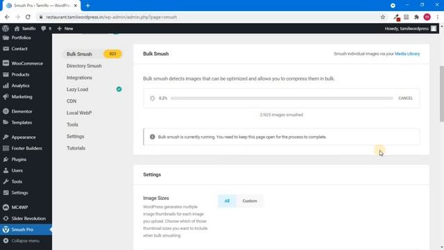 How to Optimize WordPress Images Using The Smush Pro Plugin | Tamil смотреть онлайн