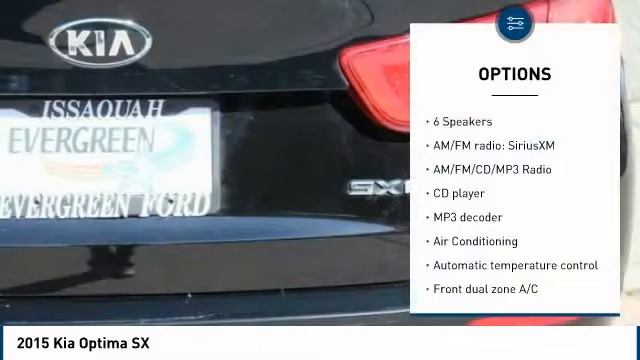 2015 Kia Optima Issaquah WA 17-0640A смотреть онлайн