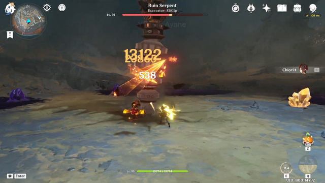 Solo C0 Chiori vs 24 World Bosses Without Food Buff | Genshin Impact смотреть онлайн
