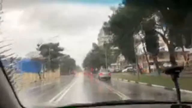 #Геленджик. Погода 24.02.2020г. Ливень в Геленджике! смотреть онлайн