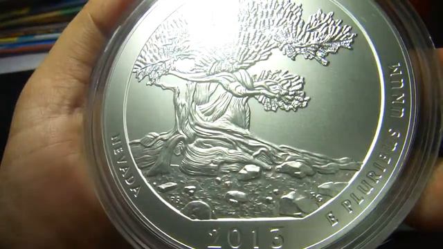 2013 America the Beautiful Five Ounce Silver Uncirculated Coin™ - Great Basin National Park, Nevada смотреть онлайн