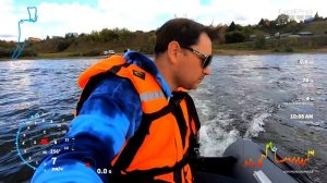 Управляю лодкой без рук! Комплект лодка 280 НДНД + мотор Тохацу 2.5 л.с.