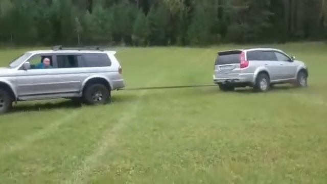 Pajero sport end Hover. Решение спора кто сильнее. смотреть онлайн