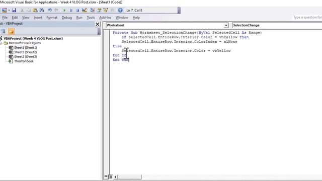 Highlight the Entire Row When Any Cell in That Row is Clicked смотреть онлайн