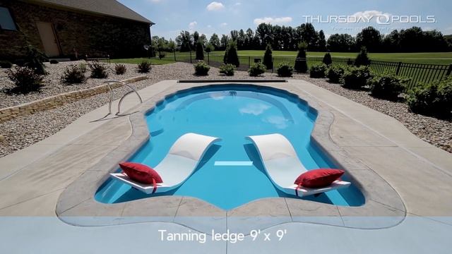Pearl | Small Fiberglass Pool Design | Thursday Pools смотреть онлайн