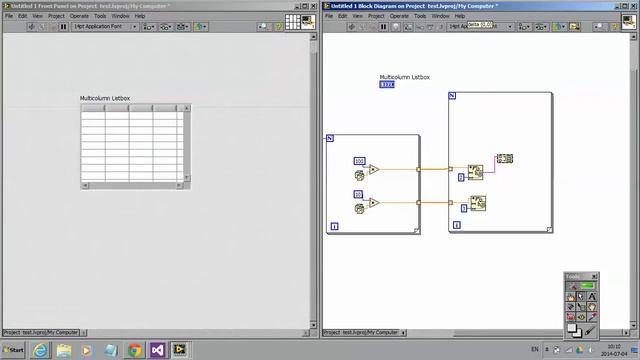 Labview 2d Array To Table