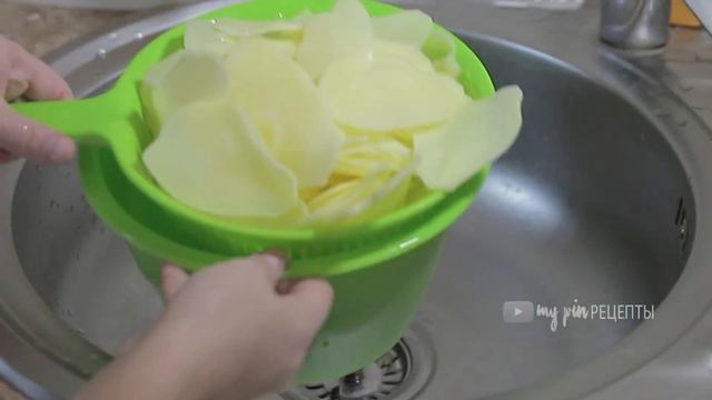 Настоящие ХРУСТЯЩИЕ ЧИПСЫ Lays / Домашние чипсы ЛЕЙС смотреть онлайн