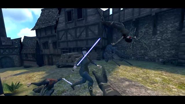 THE JEDI KILLER WITH SAVAGE POWERS VS The WHOLE JEDI FORCE смотреть онлайн