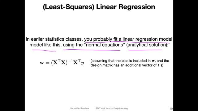 L5.2 Relation Between Perceptron and Linear Regression смотреть онлайн