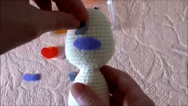 Как оформить мордочку вязаной игрушке // мастер-класс Toyfabric