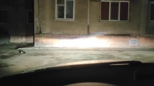 Как светят светодиодные птф MTF Light Ауди а4 б6 audi a4 b6