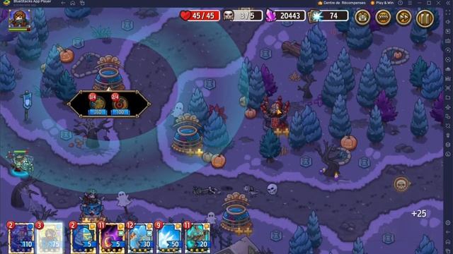 Crazy Defense Heroes - Halloween Invasion LVL02 - Get Out (Nightmare - Cloud) смотреть онлайн