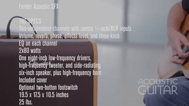 Acoustic Guitar reviews the Fender Acoustic Pro & SFX смотреть онлайн