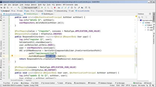 5.1 REST. AccountController смотреть онлайн