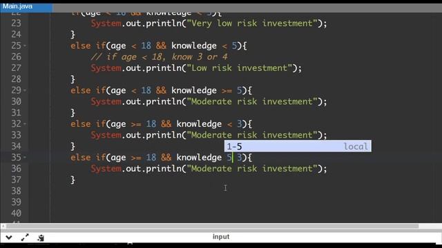 Java Conditions Lesson 04) Nested If Statements смотреть онлайн