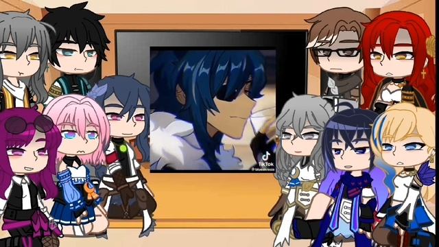 Honkai star rail reacts to Genshin impact||part 2||Hsr x GI смотреть онлайн