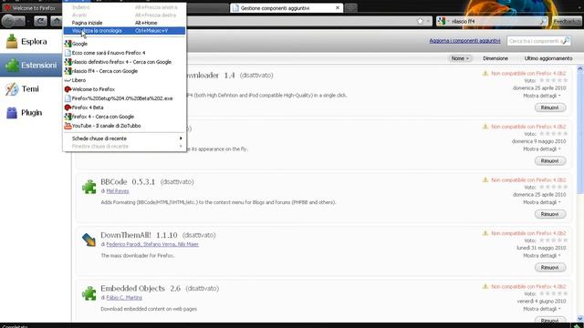 Recensione Firefox 4.0 Beta 2 смотреть онлайн