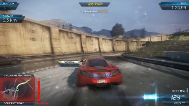 NFS Most Wanted 2 - Bugatti Veyron - 3/10 Most Wanted List - (Deutsch/HD) смотреть онлайн