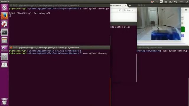 Self-driving car Demo1 (Tensorflow & OpenCV) смотреть онлайн