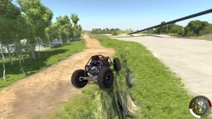 Хардкорный Off-Road и Тесты подвески - BeamNG.Drive 0.6.1