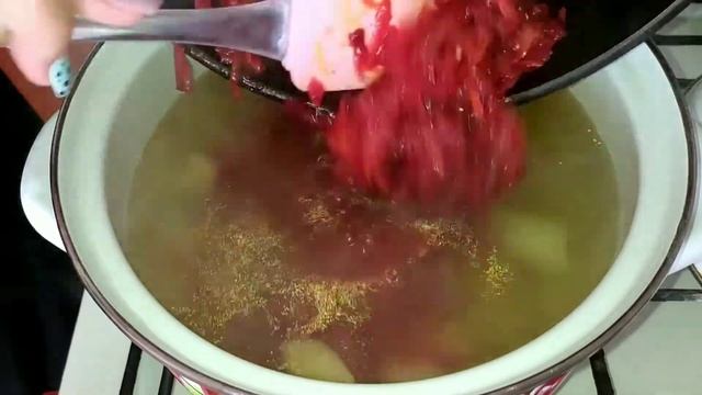 Зелёный борщ. Вкусно как у бабушки.